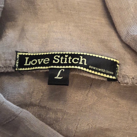 Love Stitch short sleeve top, large - Picture 5 of 5